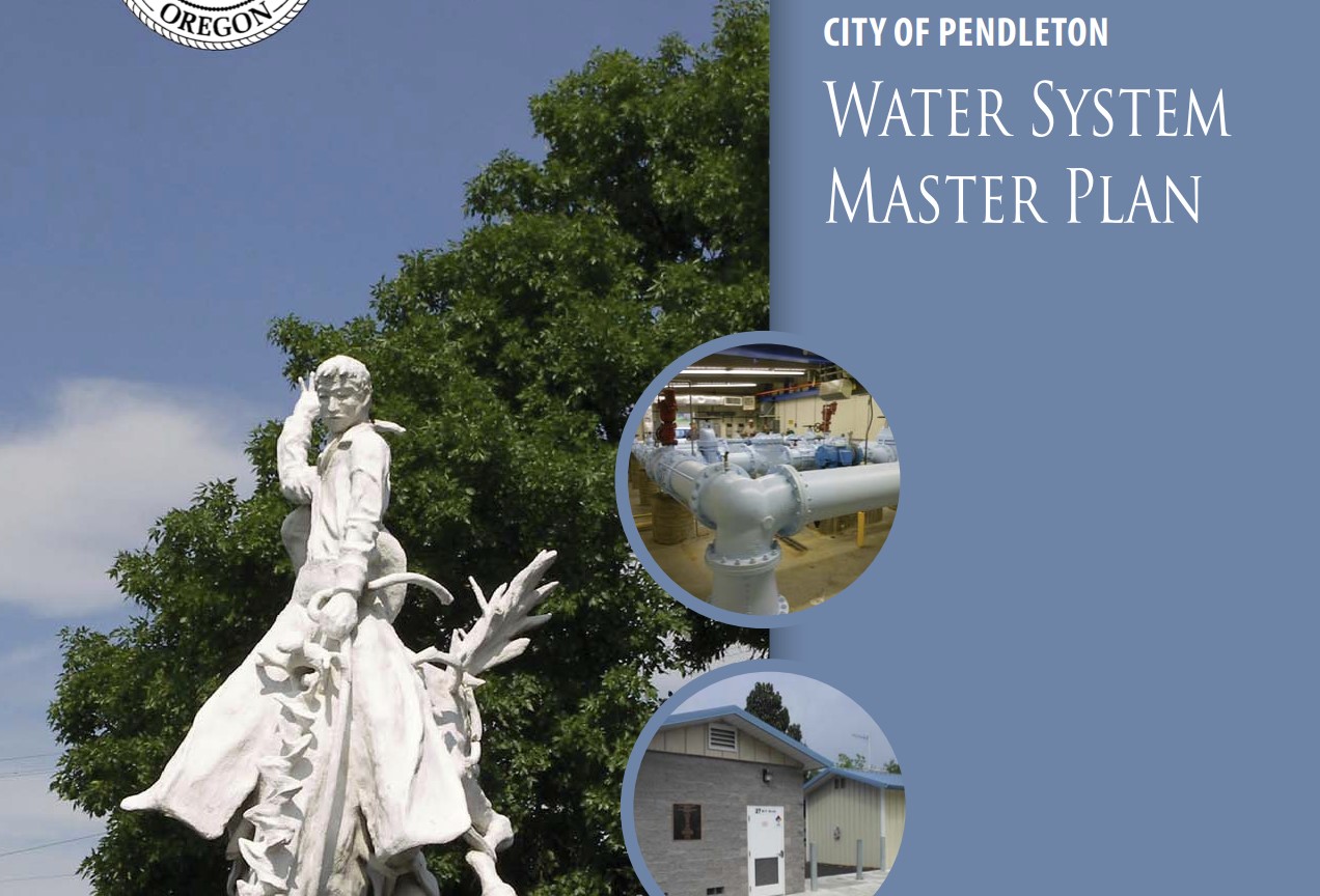 Cover of Water System Master Plan Document