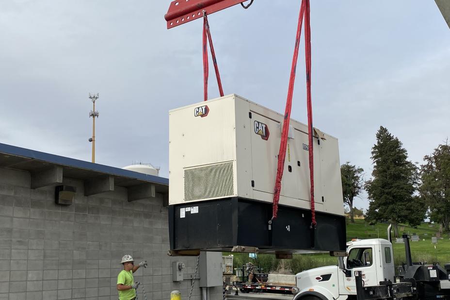 generator delivery
