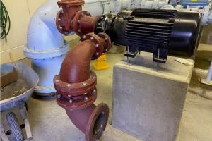 Inside the Cemetery Booster Station